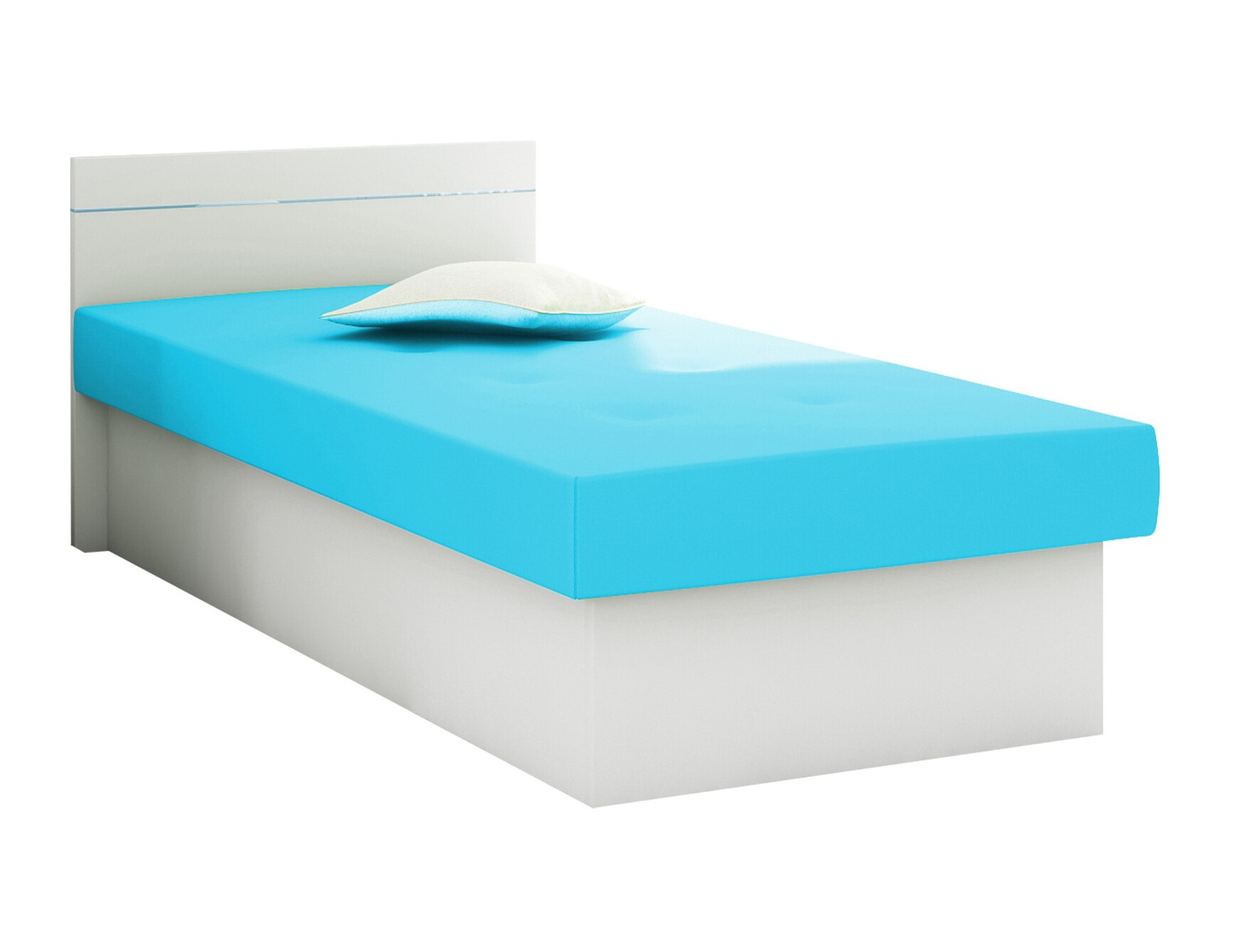 Bett Dover 101 (Weiß)