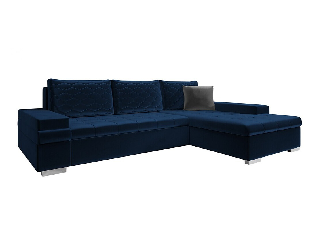 Ecksofa Comfivo Olivetum III (Magic Velvet 2216 + Magic Velvet 2216 + Magic Velvet 2217)
