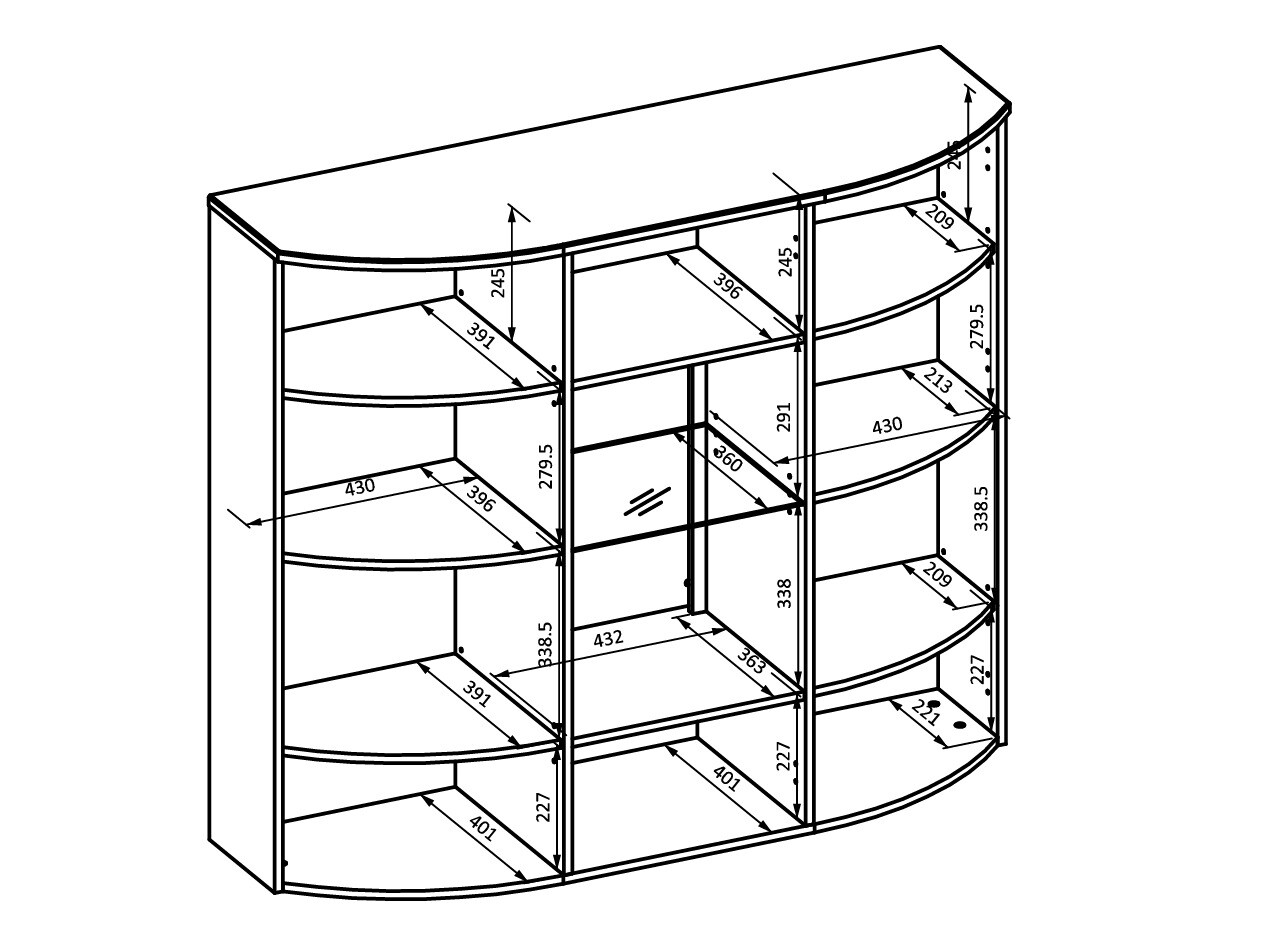 Sideboard Tenelmo 108