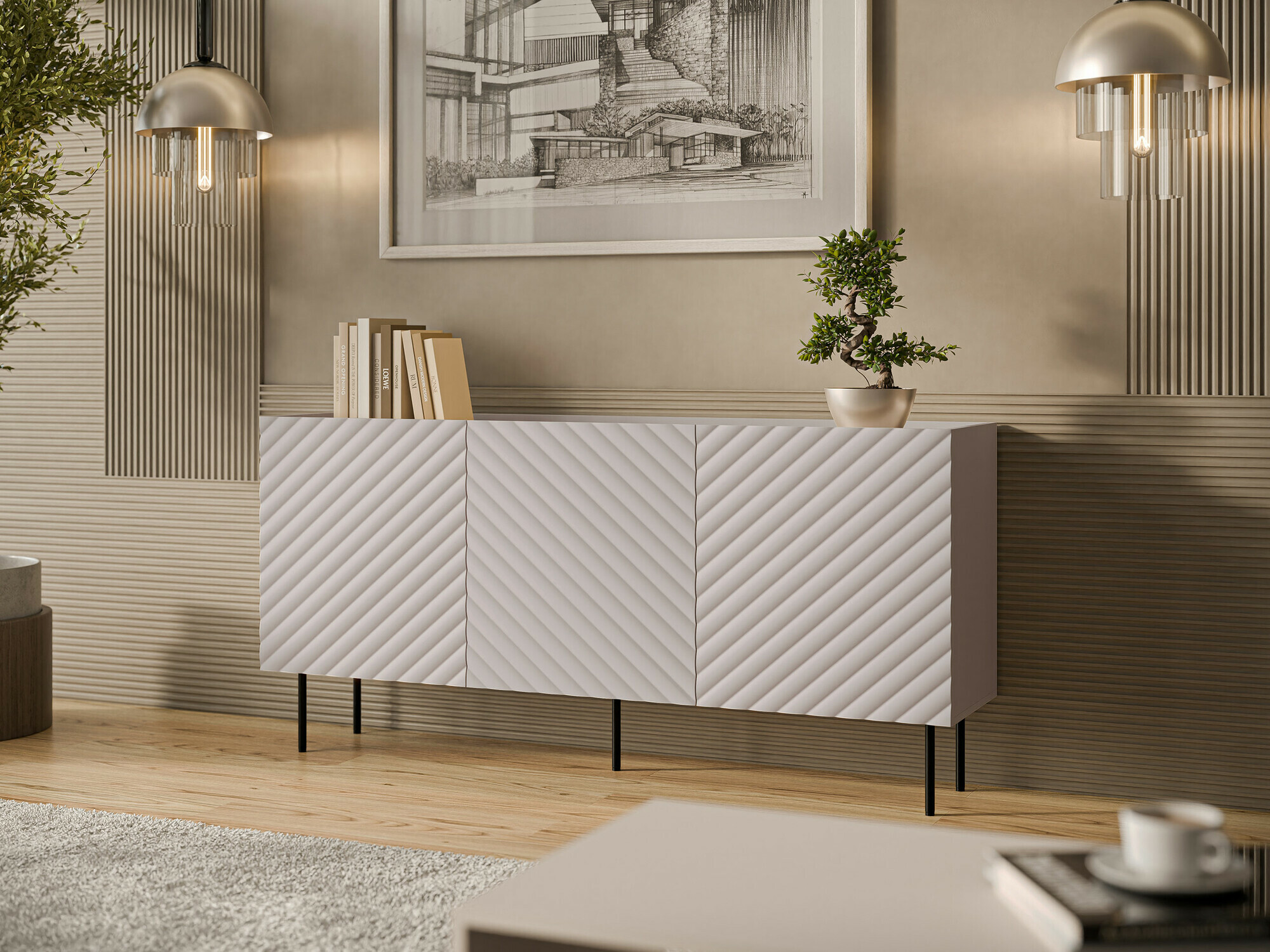 Sideboard Mortali 100 (Kaschmir)
