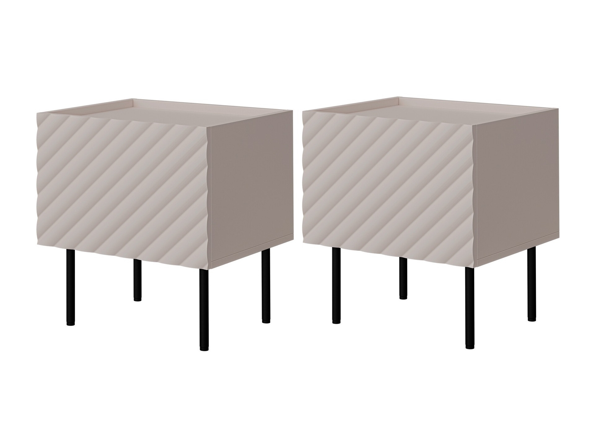 Set mit Nachttischen Sillen (Kaschmir)