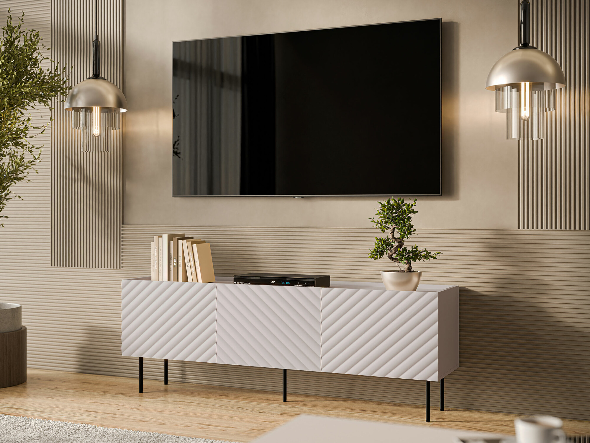 TV-Möbel Mortali 103 (Kaschmir)