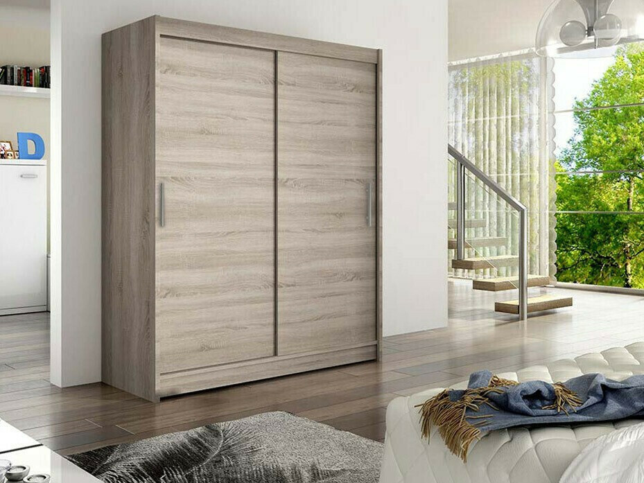 Kleiderschrank Closico Camera I (Trüffel eichenholzoptik)