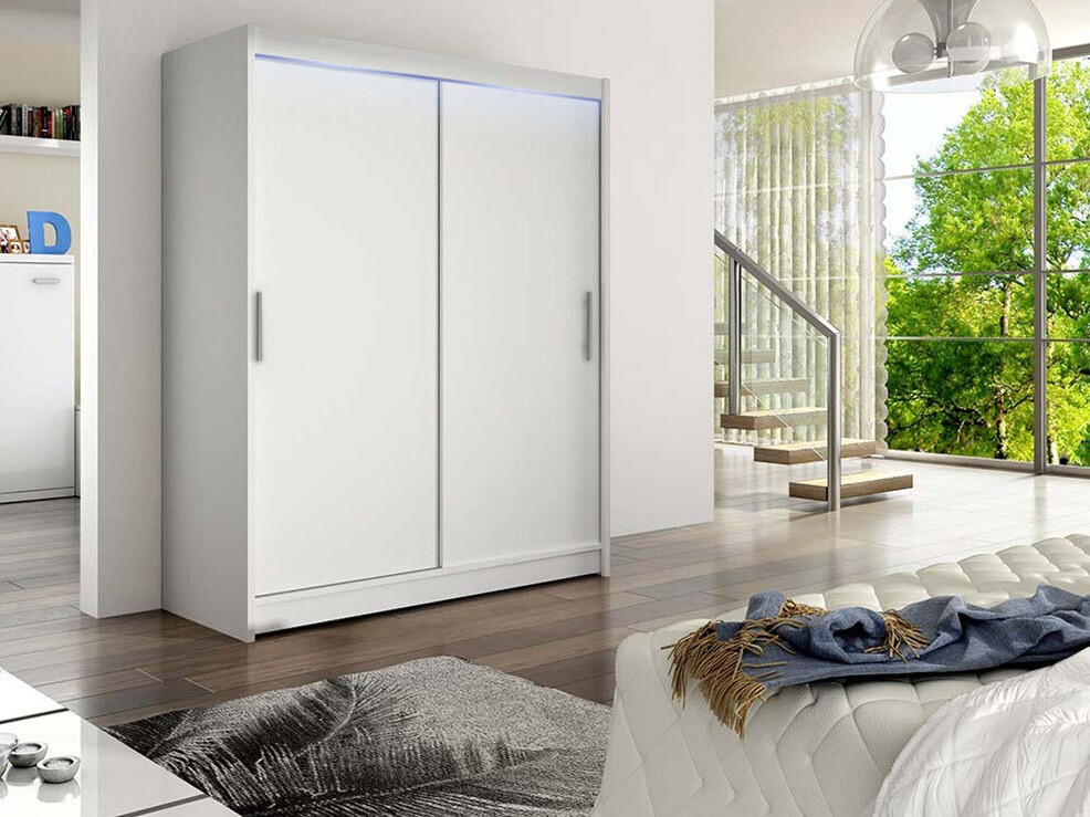 Kleiderschrank Closico Camera I (Weiß)