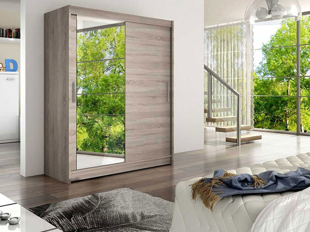 Kleiderschrank Closico Camera VI (Trüffel eichenholzoptik)