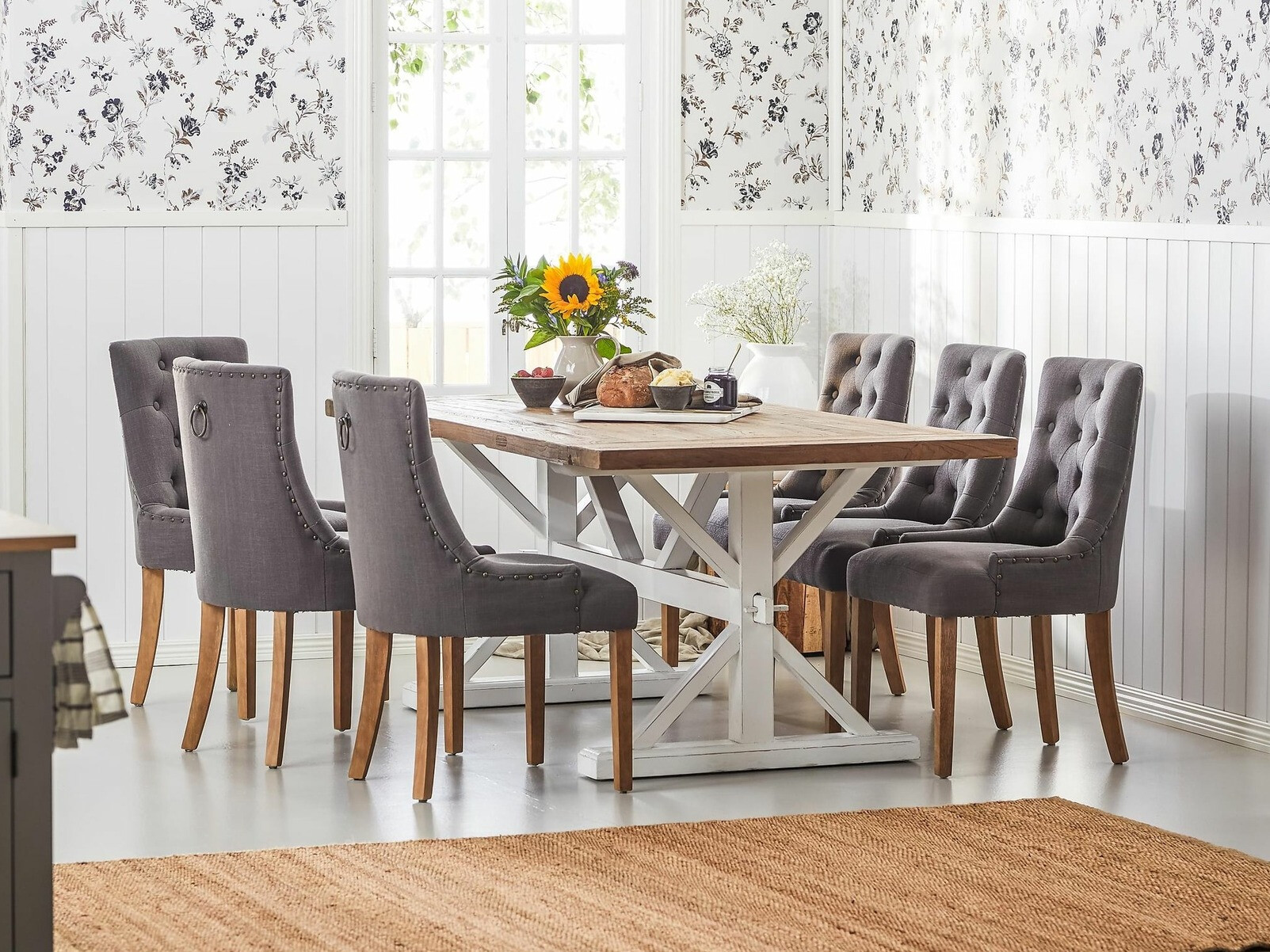 Essgruppe Manor House 180 (Grau)