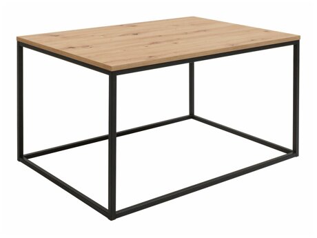 Couchtisch Boston 255 (Artisan Eichenholzoptik + Schwarz)