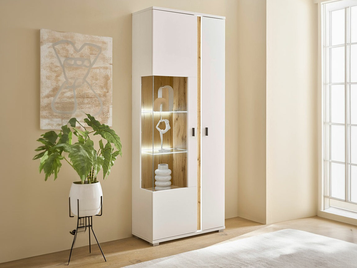 Regal Avimavi 101 (Weiß + Wotan Eiche)