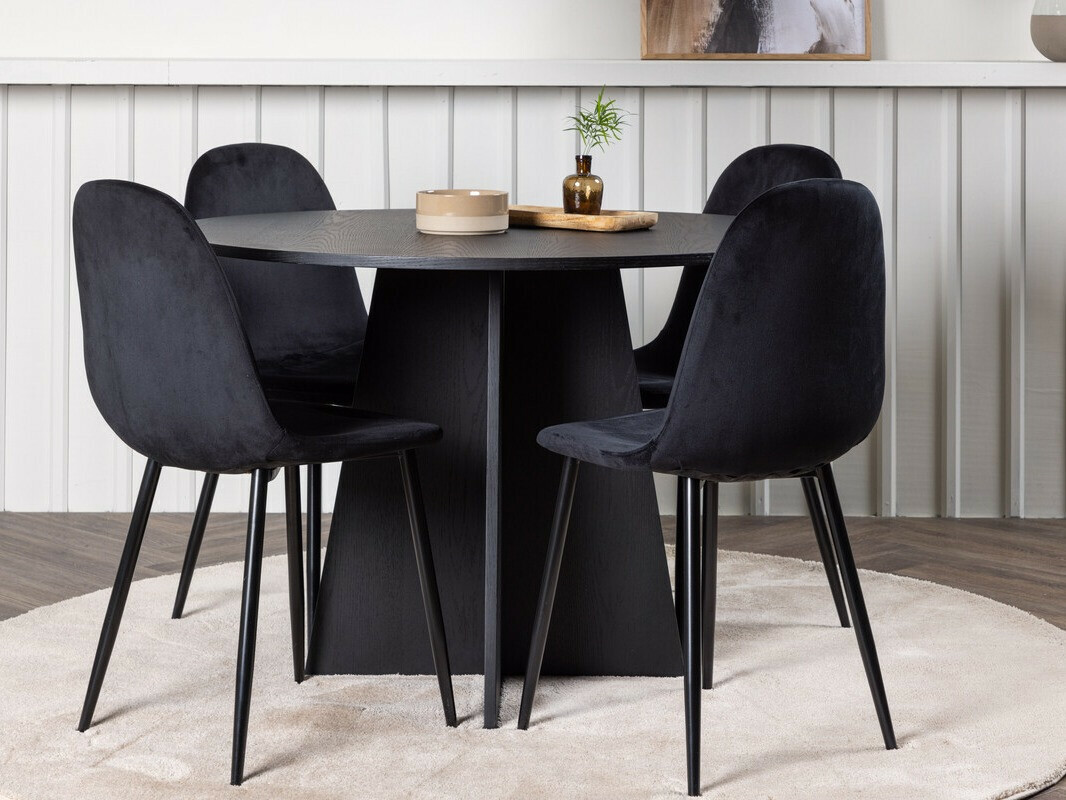Essgruppe Dallas 4008 (Schwarz)