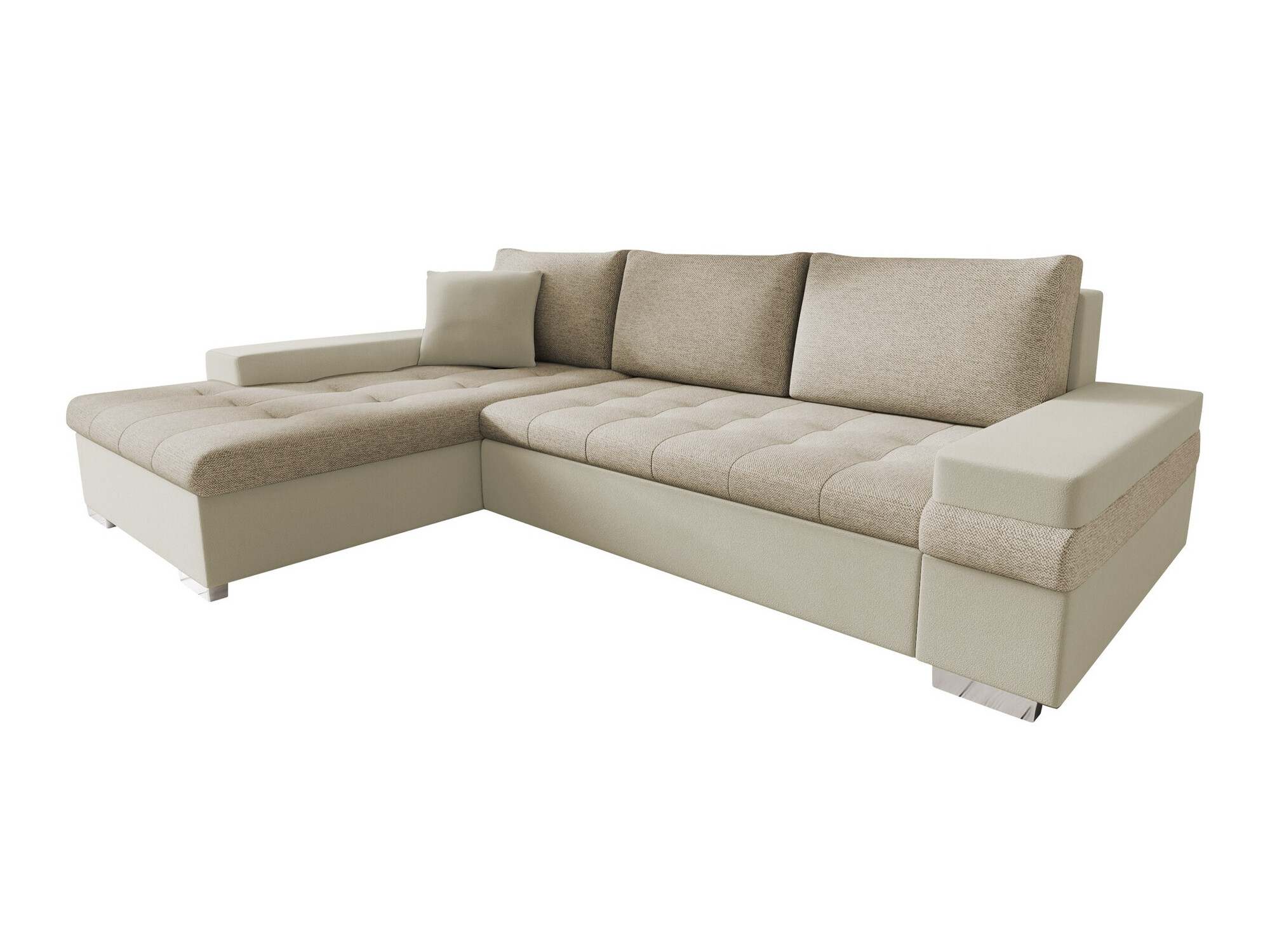 Ecksofa Comfivo Olivetum I (Magic Velvet 2201 + Matana 17)