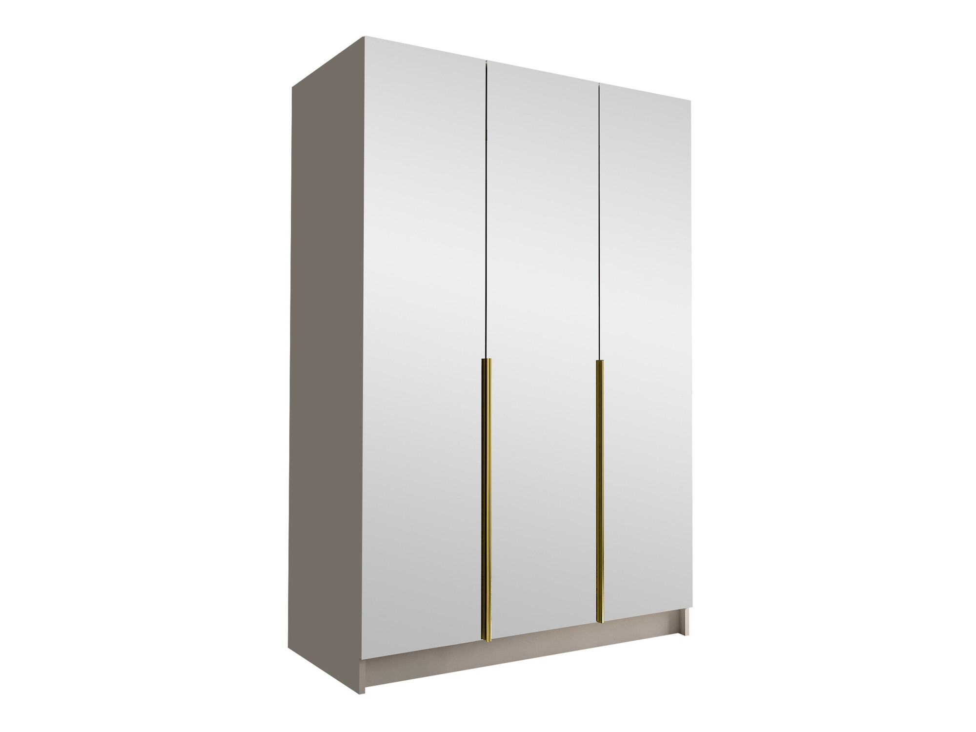 Kleiderschrank Closico Decoron III (Kaschmir + Gold)