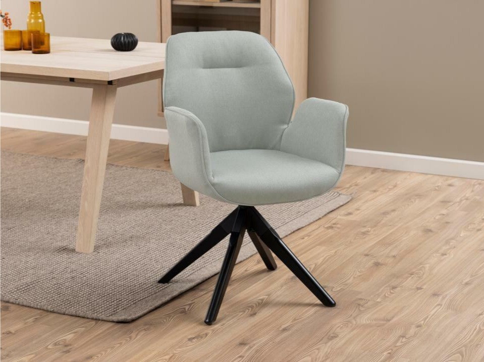 Stuhl Norsica 392 (Hellgrau + Schwarz)