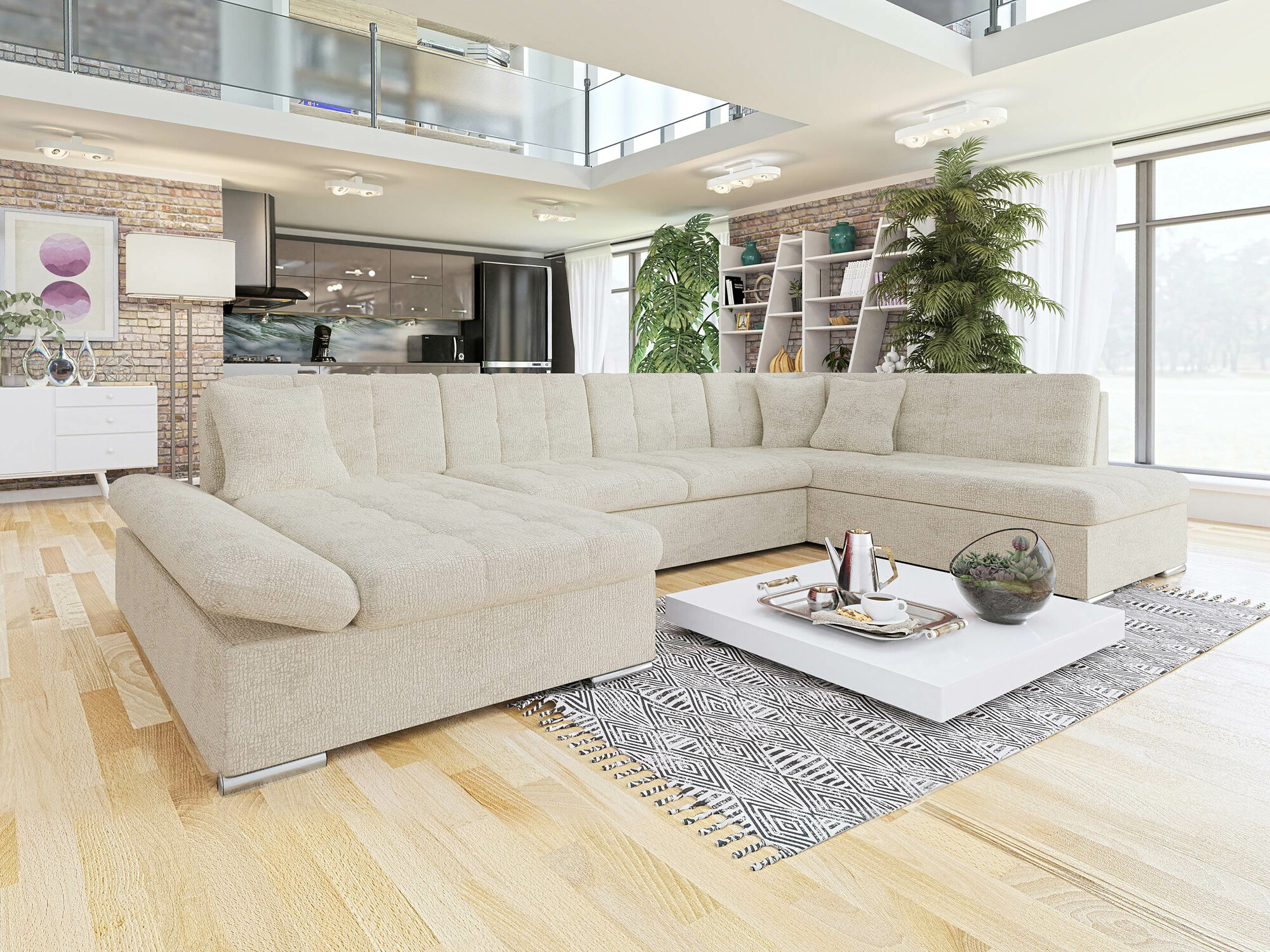 Ecksofa Comfivo Tilia II (Fragola 20)