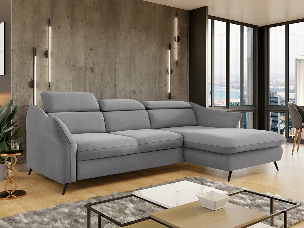 Ecksofa Lincoln 130 (Soro 90)