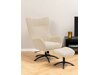 Sessel Norsica 490 (Schwarz + Cremefarben)