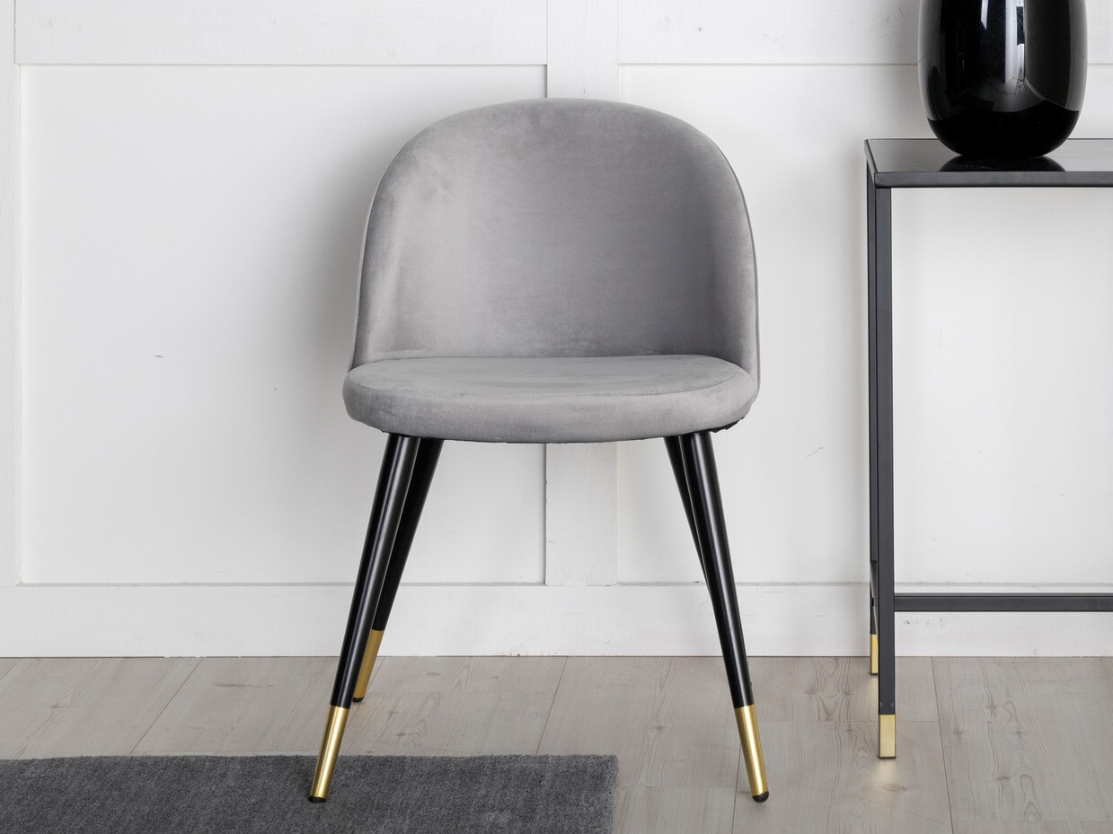 Stuhl Dallas 137 (Grau + Schwarz)
