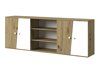 Hängeschrank Mirelbu 115 (Artisan Eichenholzoptik + Weiß)