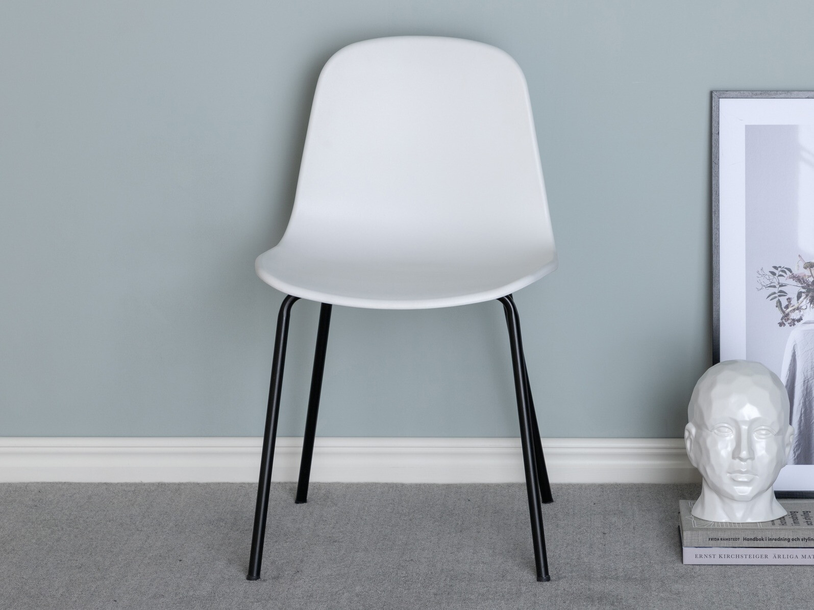 Stuhl Dallas 170 (Weiß + Schwarz)