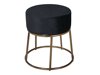 Hocker Dallas 2951 (Schwarz + Kupfer)