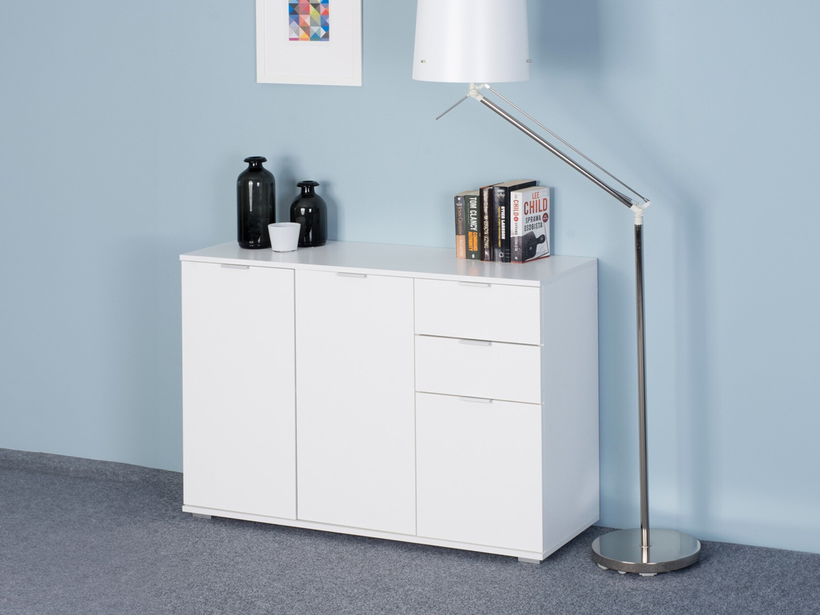 Kommoden Bristol 131 (Weiß)