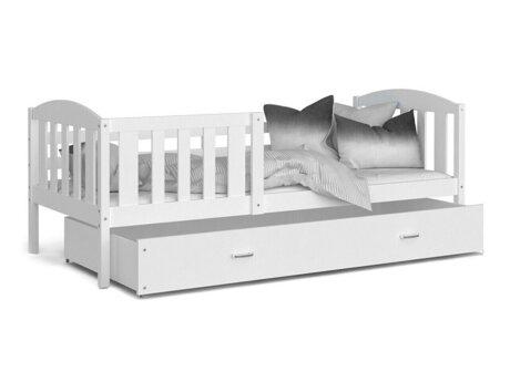Bett Aurora 126 (Weiß)