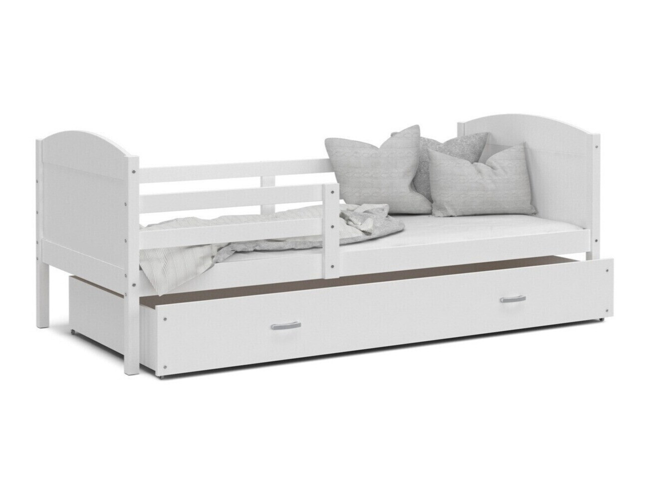 Bett Aurora 129 (Weiß)