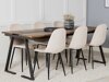 Essgruppe Dallas 1949 (Schwarz + Beige)