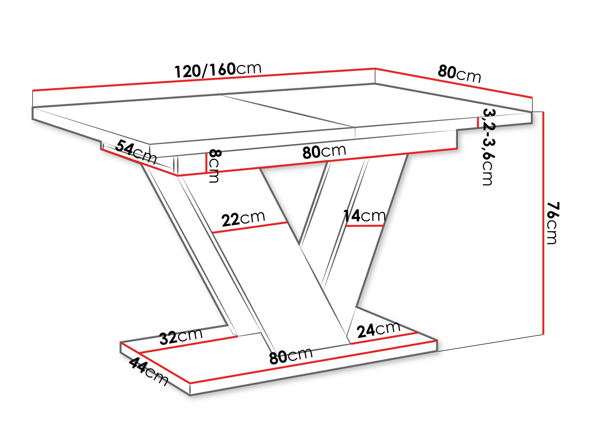 Tisch Violium (Weißer Marmor)