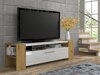 TV-Möbel Buffalo 150 (Artisan Eichenholzoptik + Weiß glänzend)