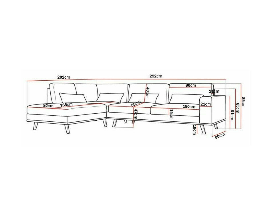 Ecksofa Floromo 107 (Grace 01)
