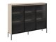 Sideboard Fernolu 108 (Beige + Schwarz)