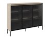 Sideboard Fernolu 108 (Beige + Schwarz)