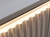 TV-Möbel Fernolu 105 (Grau + Schwarz)
