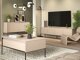 Wohnzimmer-Sets Fernolu 112 (Beige + Schwarz)