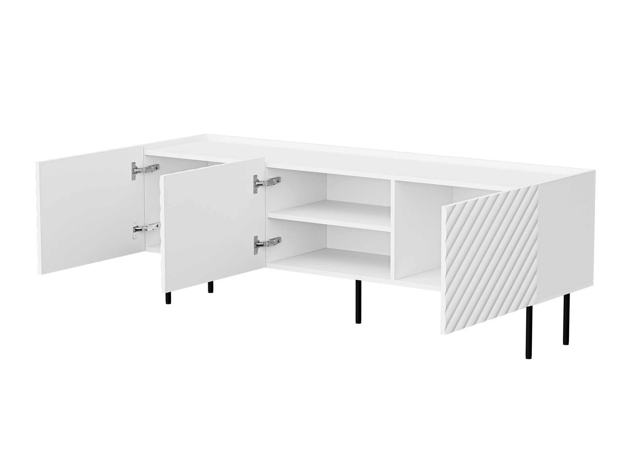 Wohnzimmer-Sets Sillen (Schwarz)