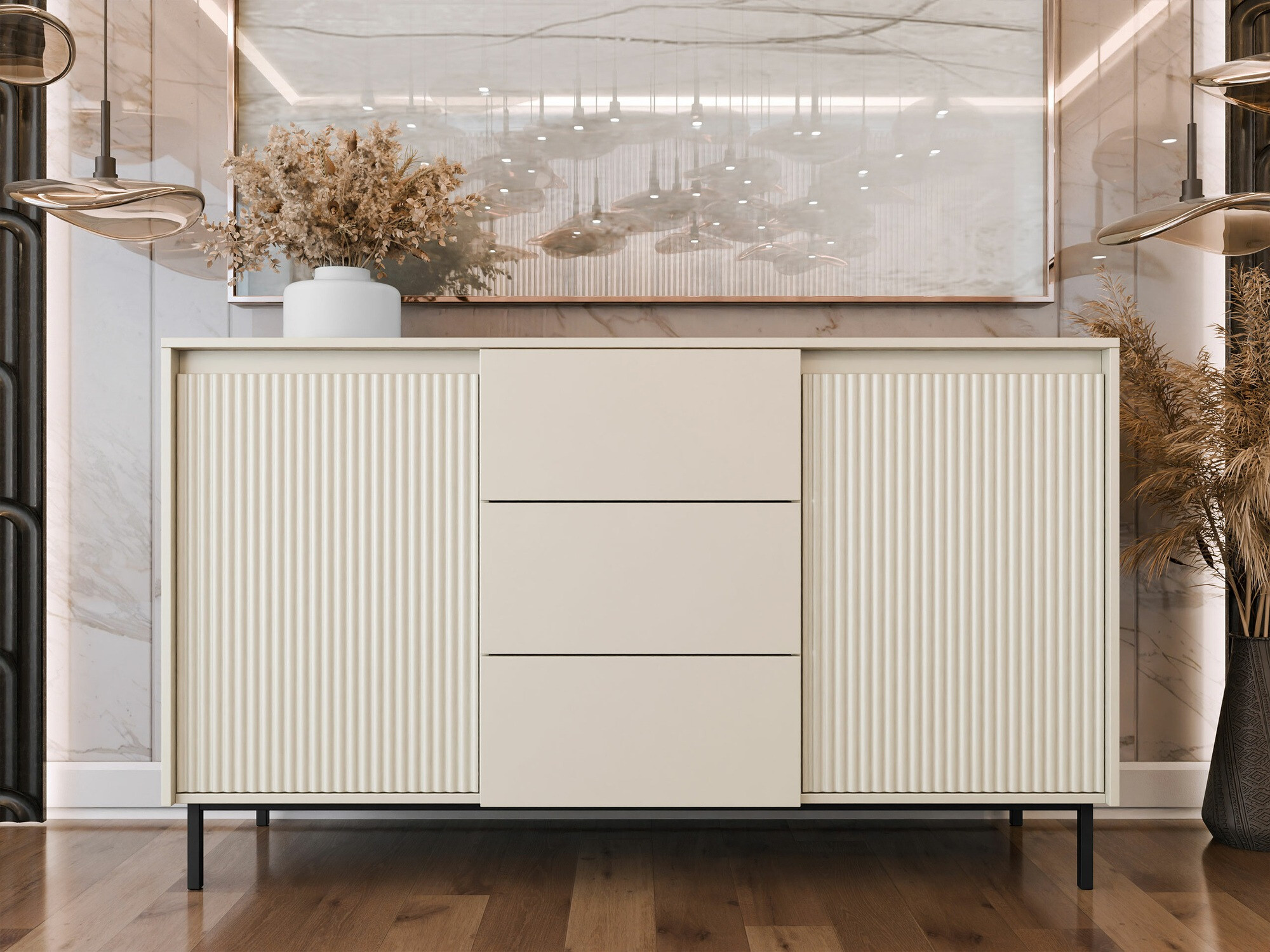 Kommoden Comfivo Delruva 101 (Kaschmir)