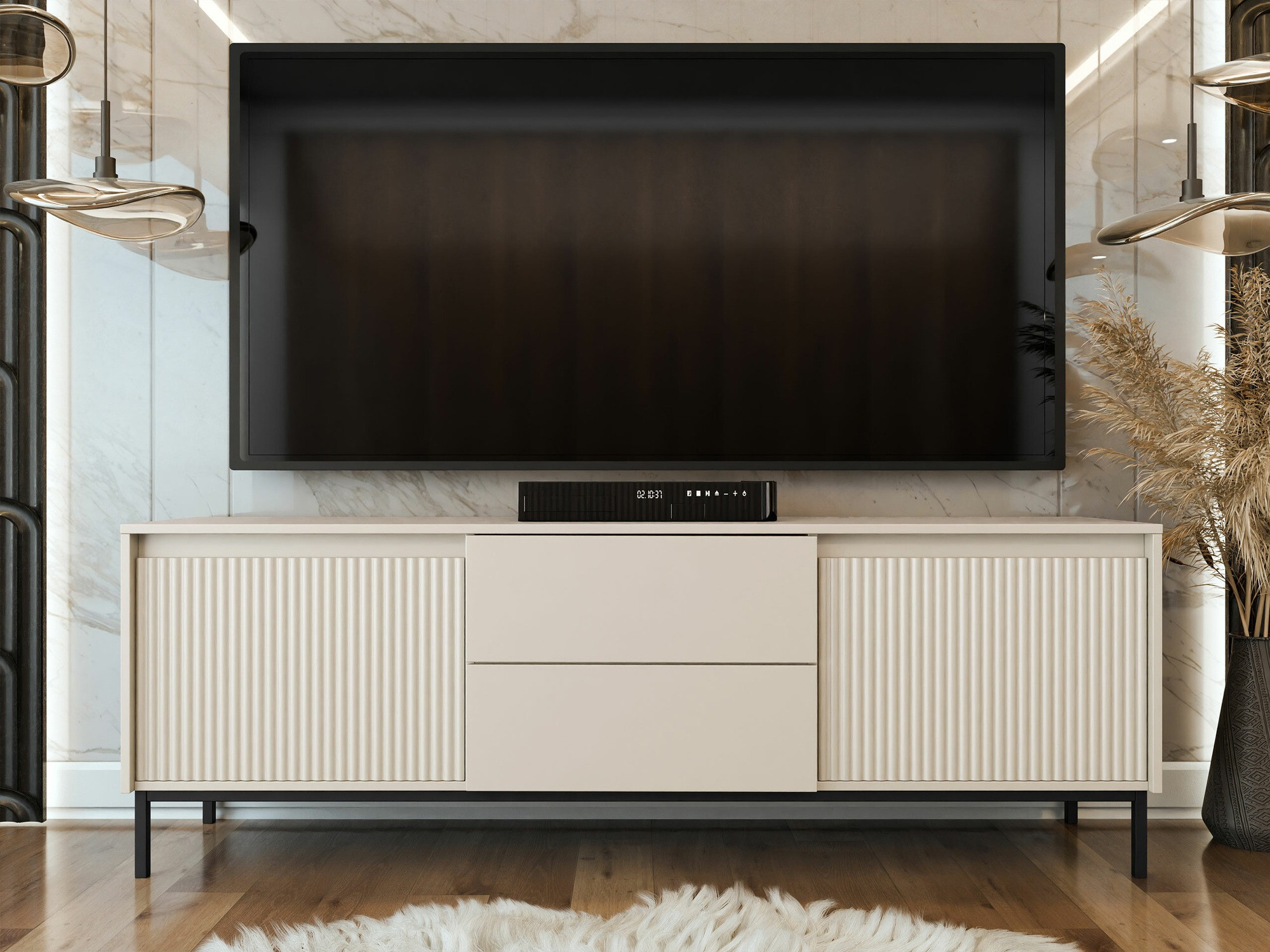 TV-Möbel Comfivo Delruva I (Kaschmir)