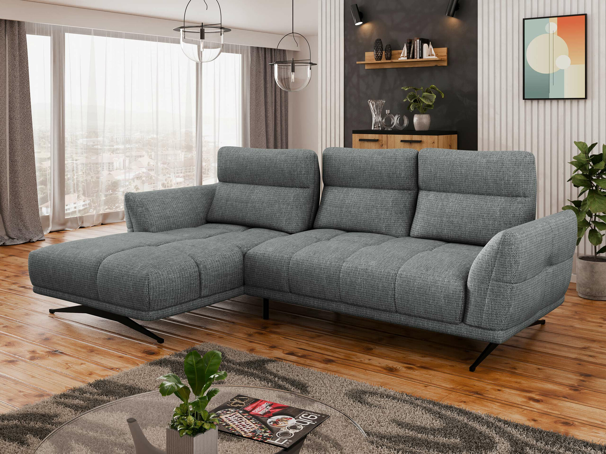 Ecksofa Lincoln 195 (Sorella 89)