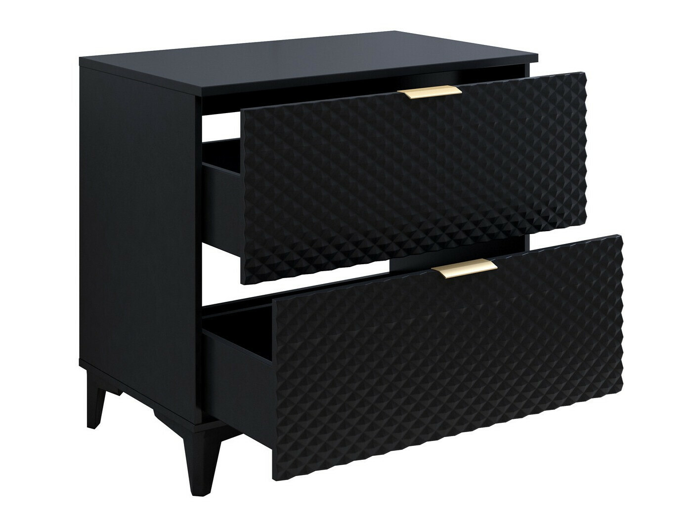 Stehender Badezimmerschrank für ein Waschbecken Liretu 102 (Schwarz)