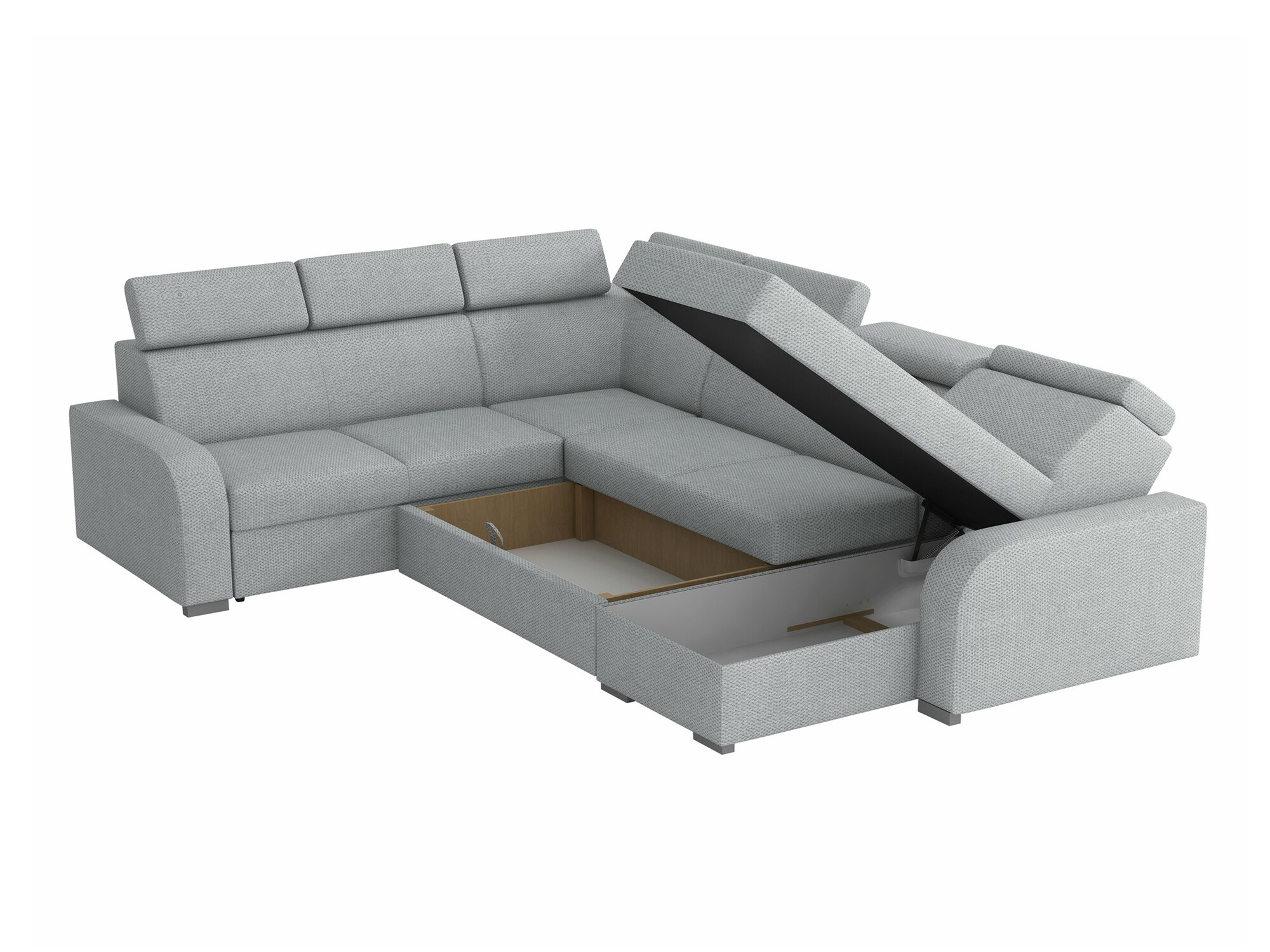 Ecksofa Ovos IV (Crown 10)
