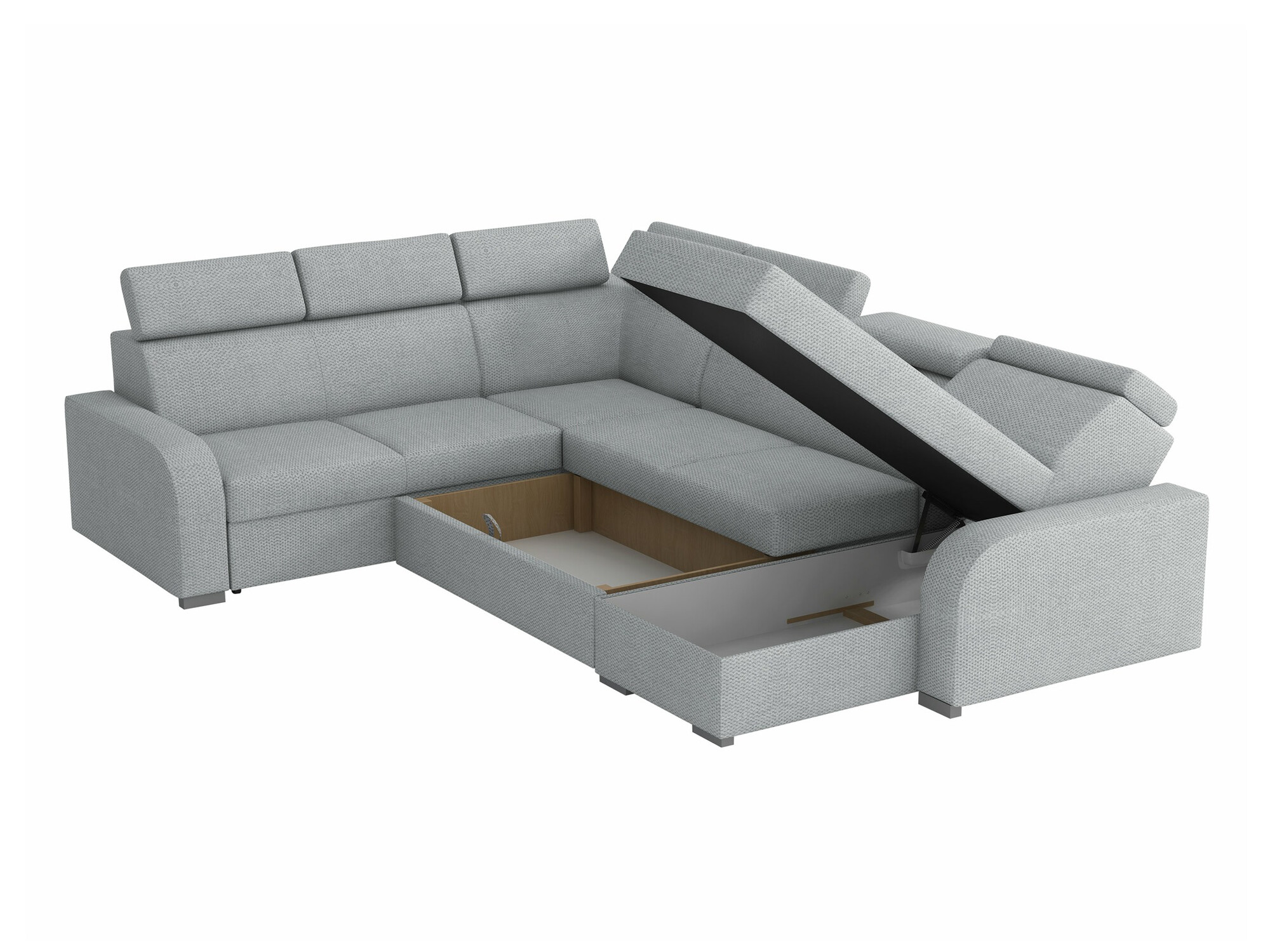 Ecksofa Ovos IV (Crown 16)