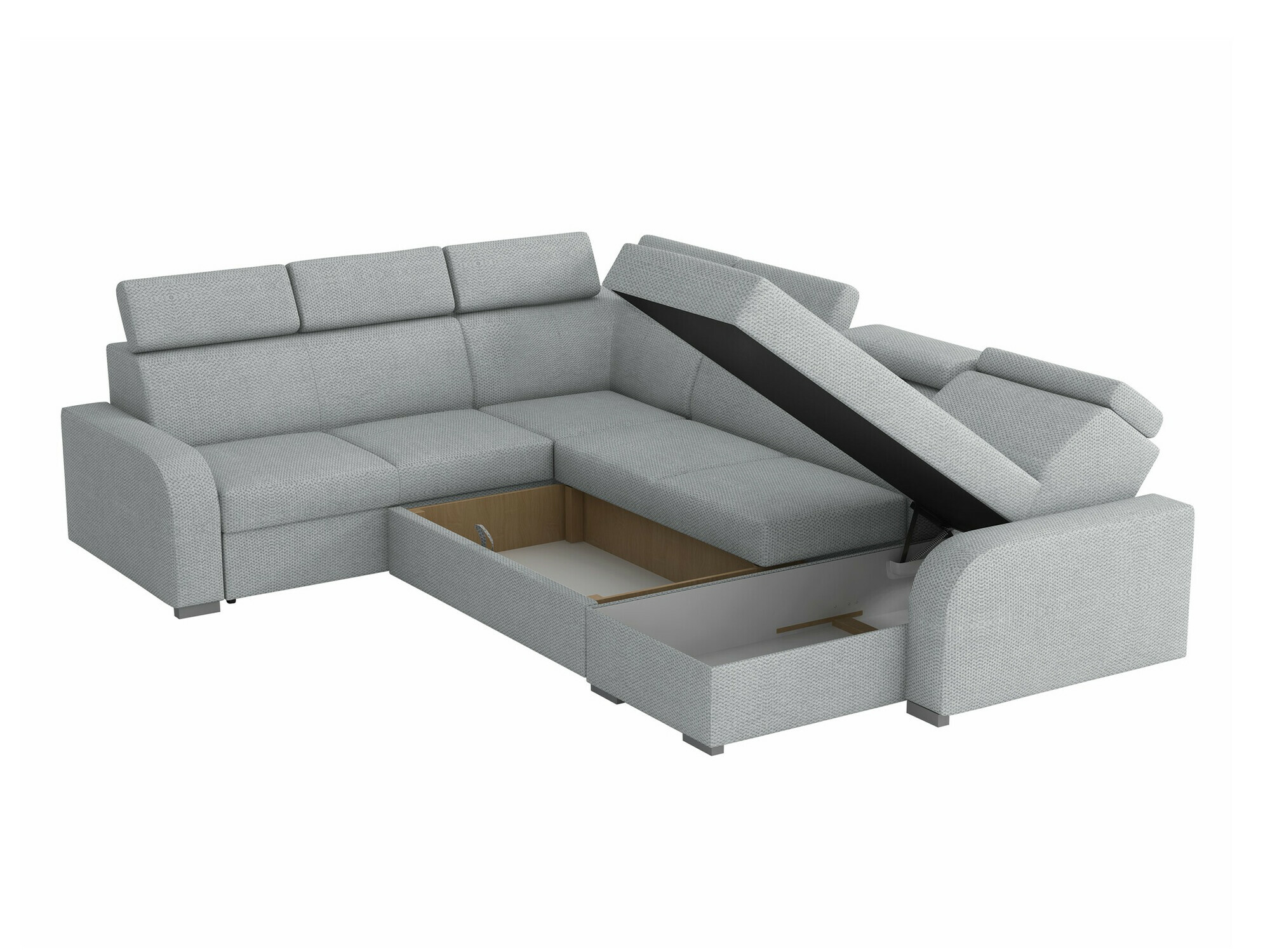 Ecksofa Ovos IV (Crown 17)