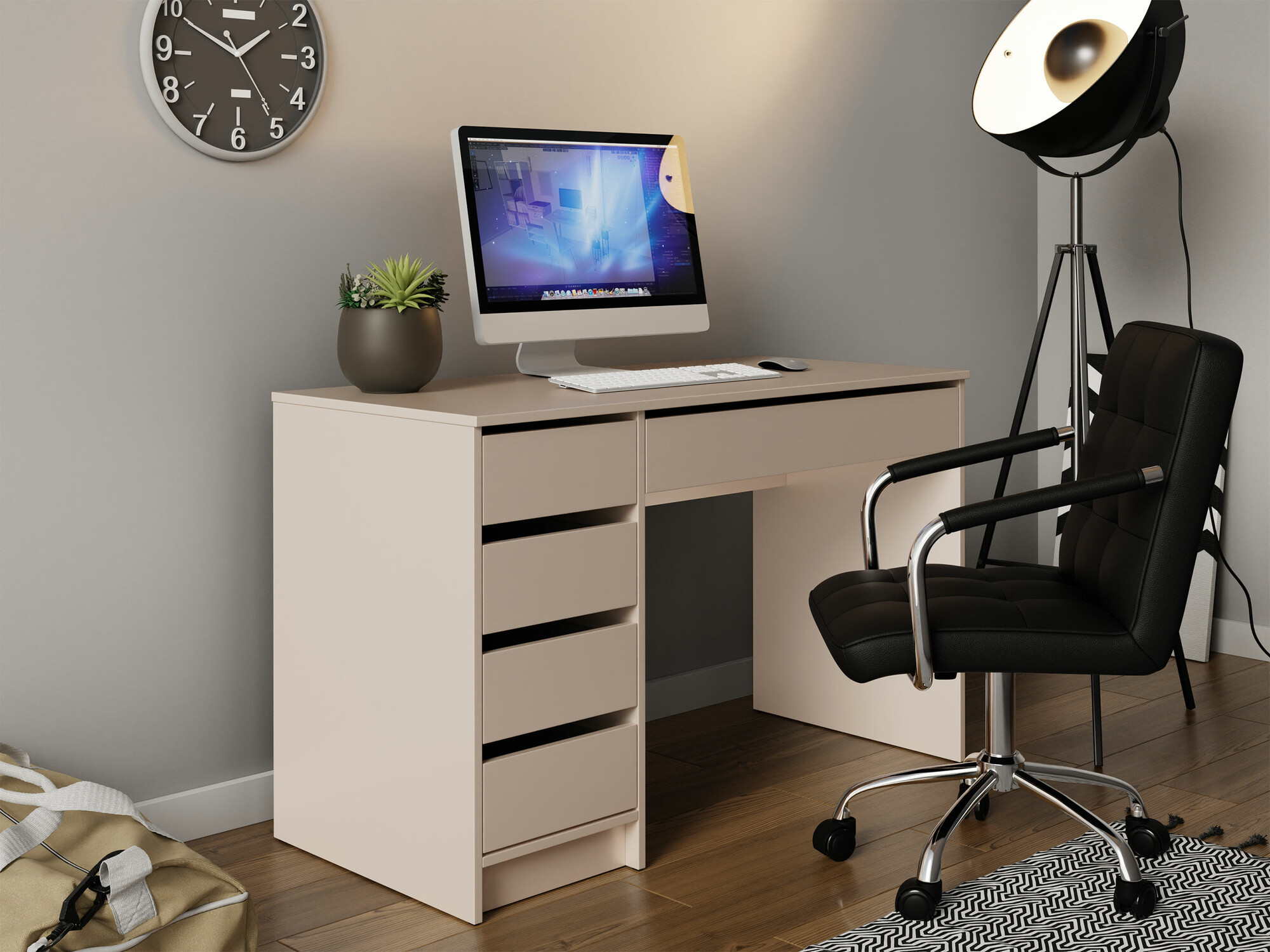 Bürotisch Comfivo Terros I (Beige)