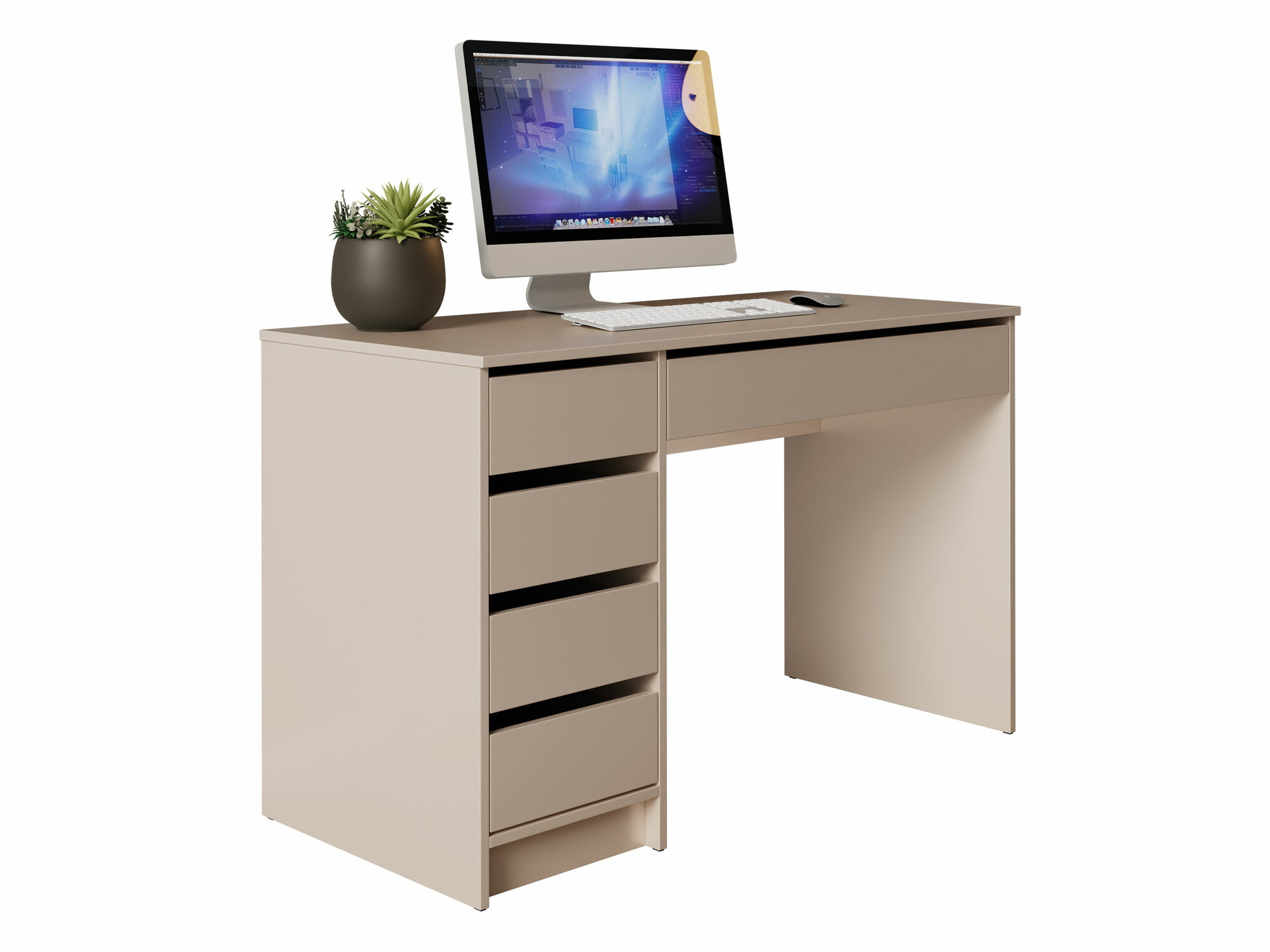 Bürotisch Comfivo Terros I (Beige)