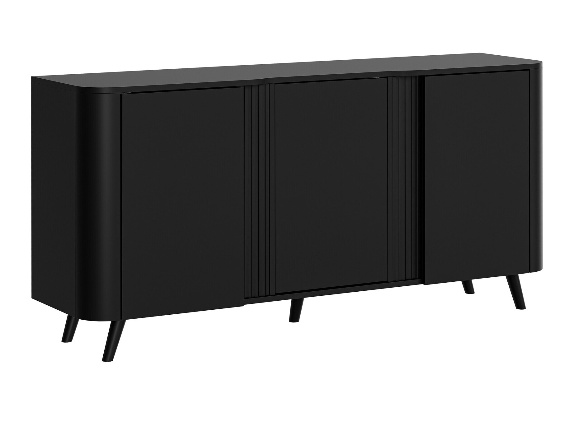 Sideboard Charlotte 201 (Schwarz)