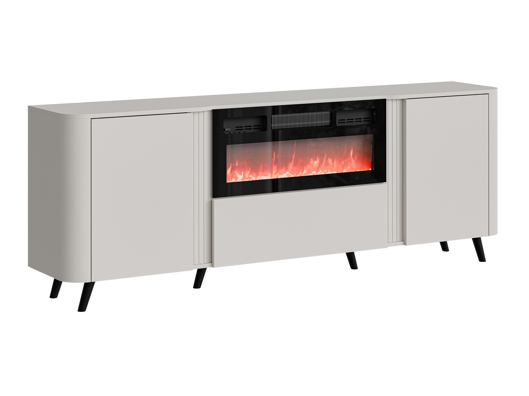 Sideboard Modus I (Kaschmir + Schwarz)