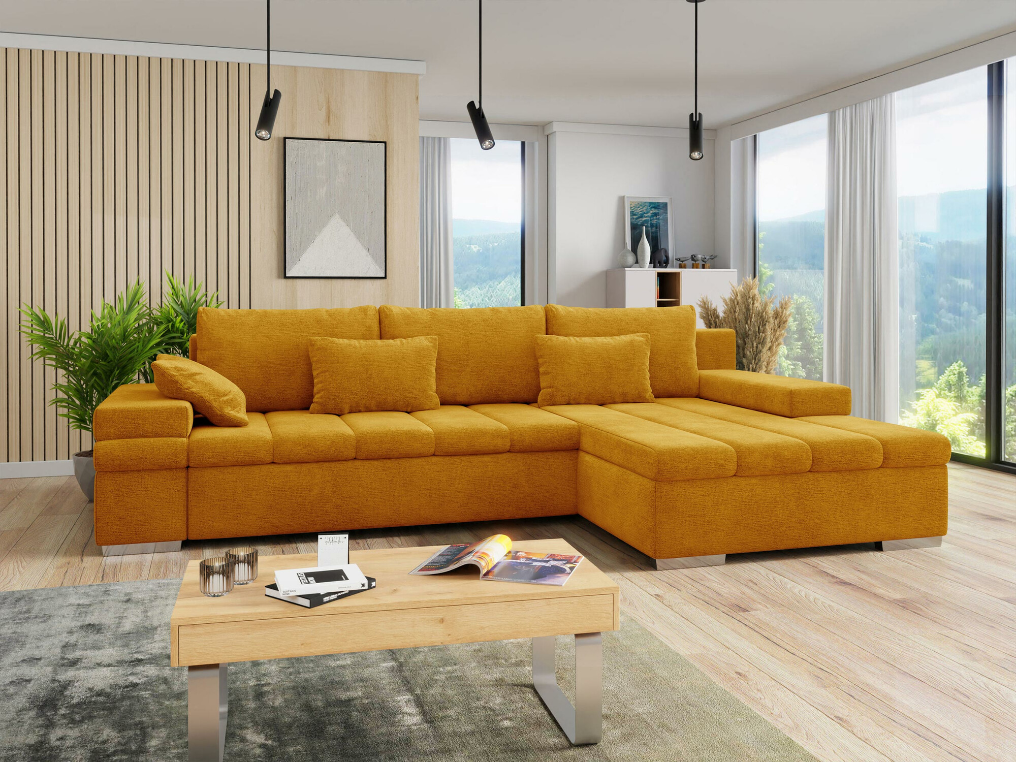 Ecksofa Comfivo Olivetum II (Wave 05)