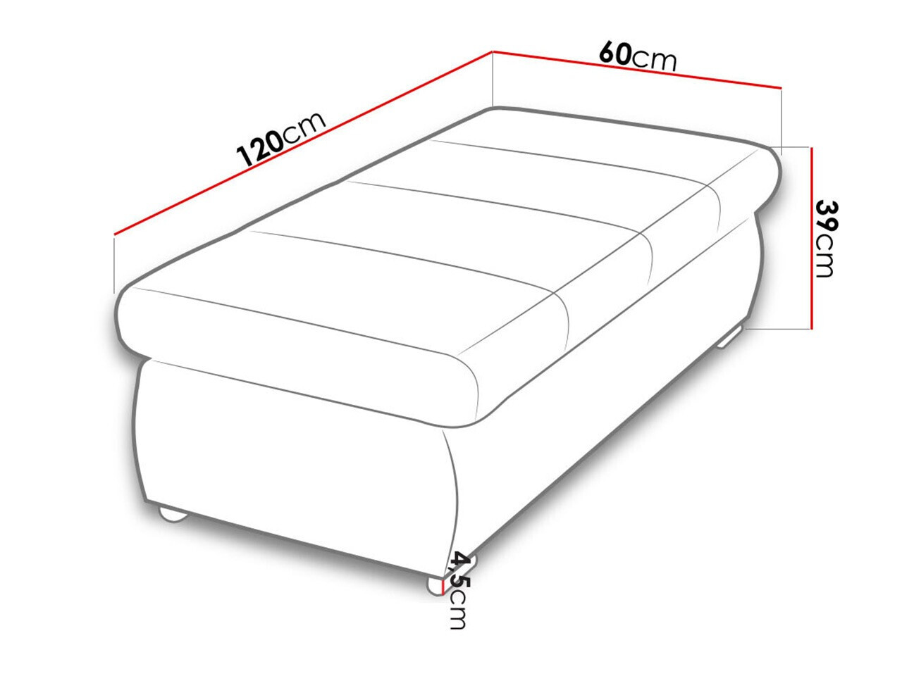 Polsterbank Comfivo 143 (Wave 05)