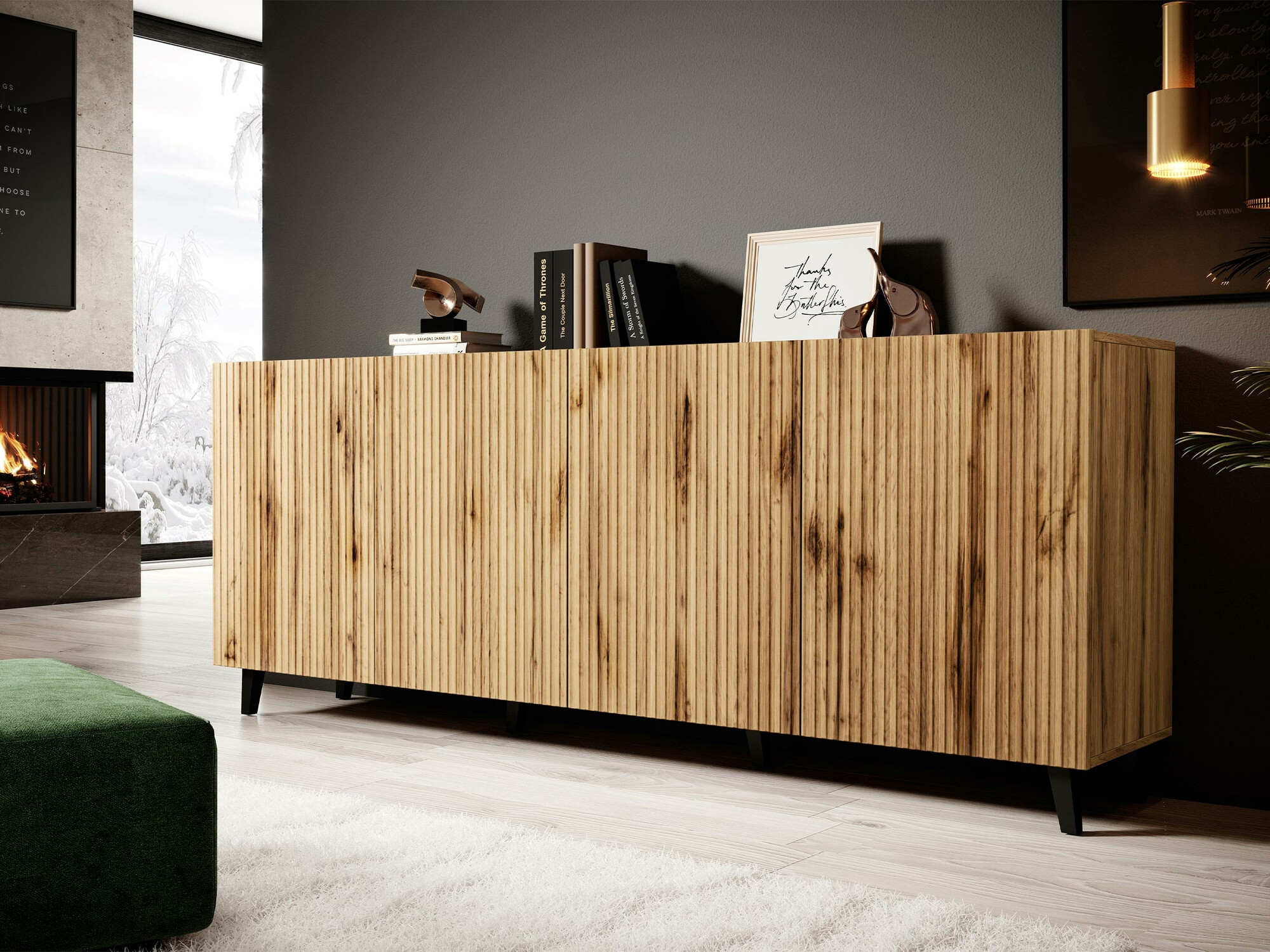 Sideboard Remeta 100 (Wotan Eiche)