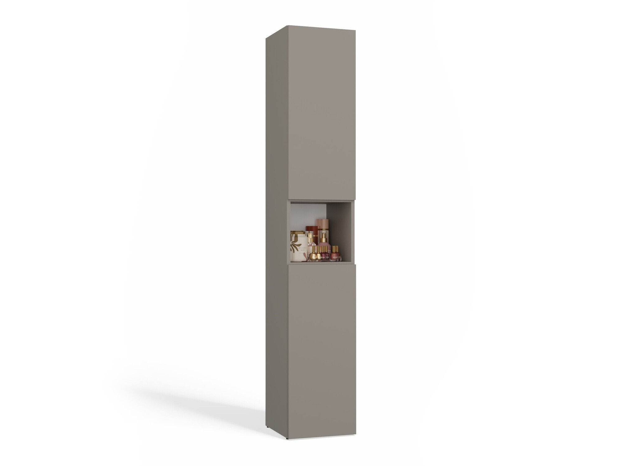 Stehender Badezimmerschrank Nolmaru 106 (Grau)